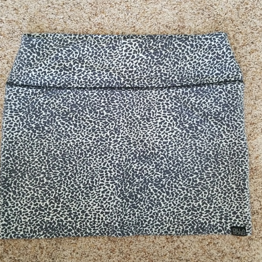 Billabong Printed Bodycon Skirt